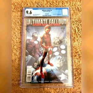 ULTIMATE FULLOUT #4 CGC 9.6 SECOND PRINT